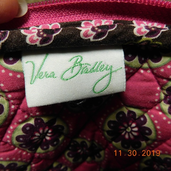 NWOT Vera Bradley small crossbody purse Very Berry Paisley - Picture 5 of 8